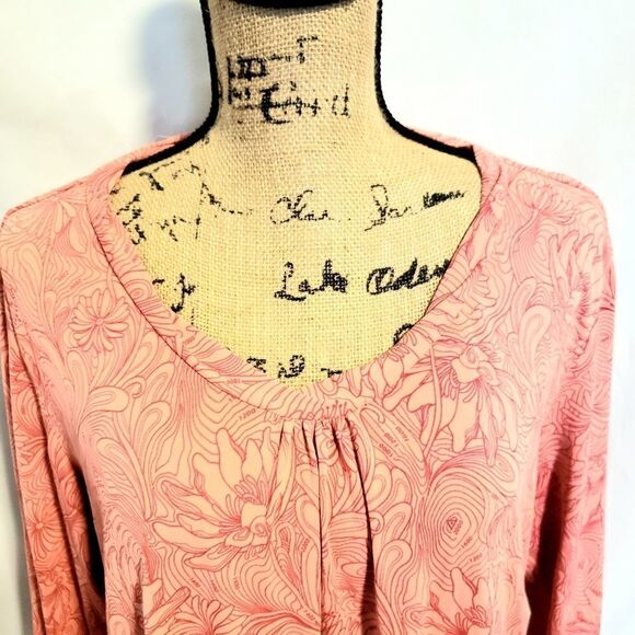 Columbia | Floral Print Coral Top - Picture 3 of 6